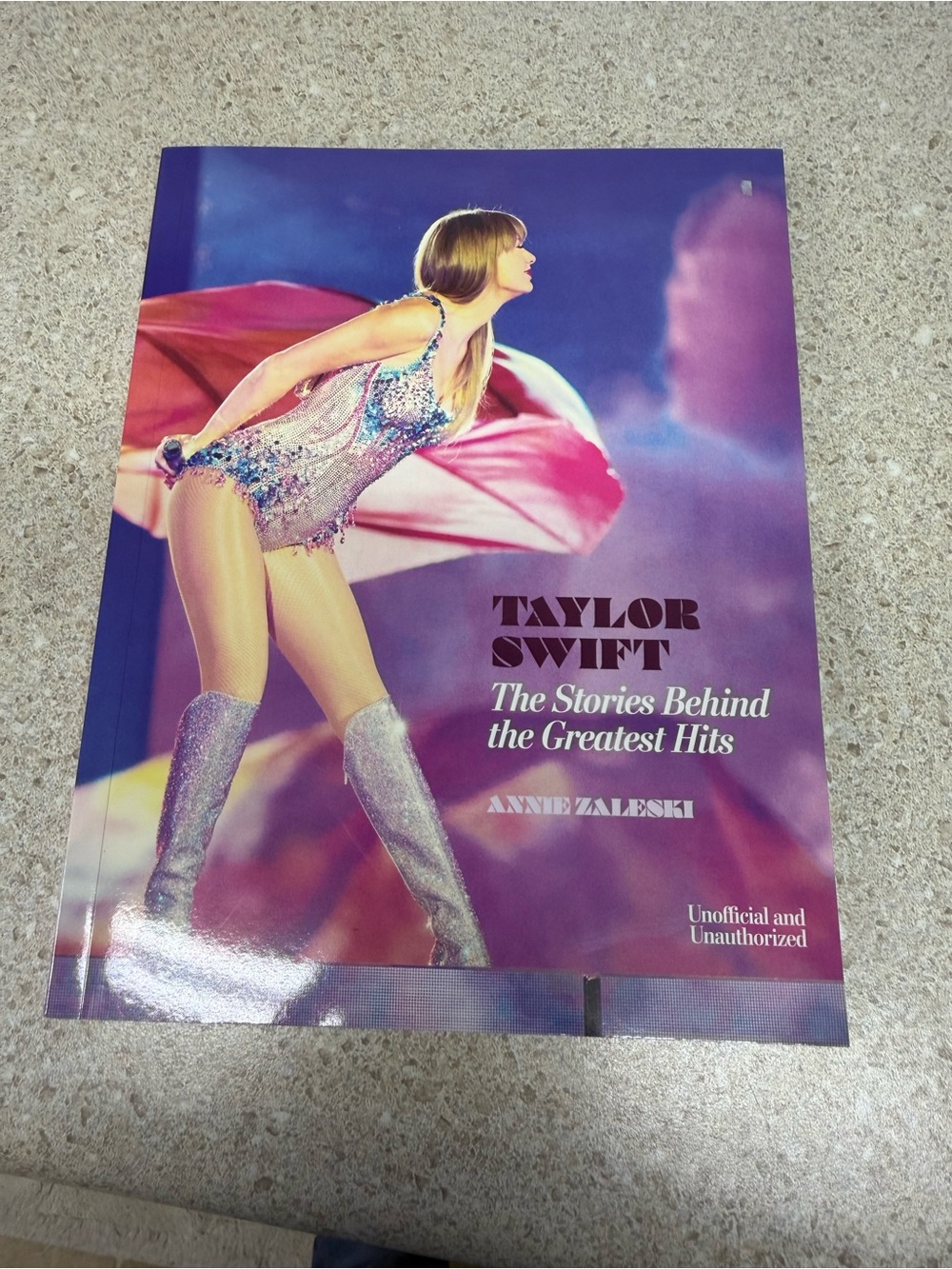Taylor Swift Purple and Pink Hardcover Book